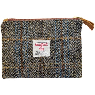 哈里斯粗花呢零钱包多功能卡包Harris tweed收纳包复古便携钥匙包