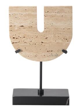 新中式黄洞石平安扣摆件