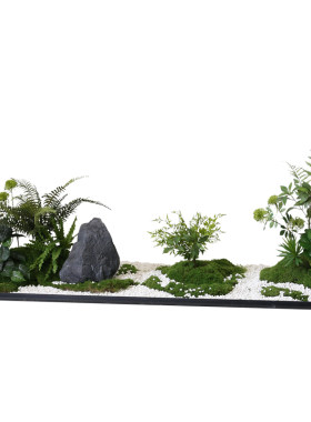 仿真绿植造景花槽苔藓微景观搭配