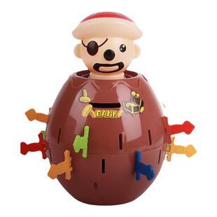 海盗桶叔叔插插乐大号抖音网红整蛊情侣搞怪互动游戏弹射解压神器