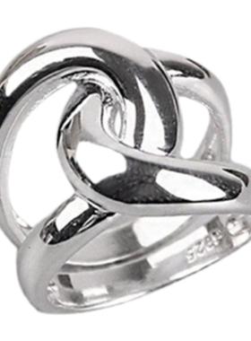 925银戒指古罗珠宝925纯银简约