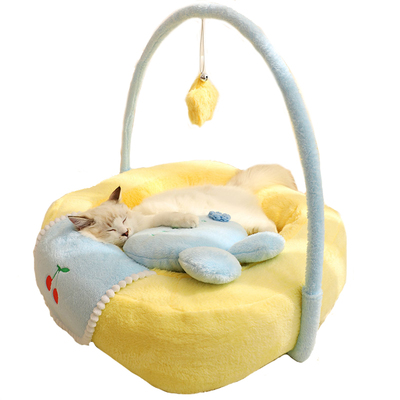 送枕头猫窝四季通用摇篮床