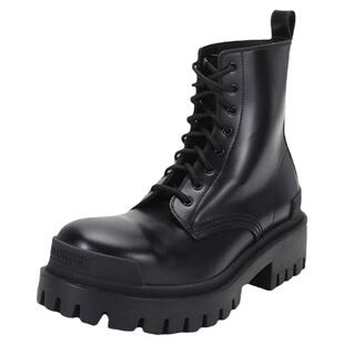 【甄品精选】Balenciaga 女士厚底大头靴短靴马丁靴 590974 WA960