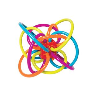 【自营】Winkel美国曼哈顿球手抓球牙胶婴儿磨牙宝宝硅胶玩具摇铃