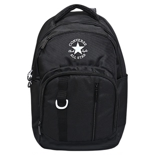 匡威Converse新款男女黑色学生书包双肩背包简约旅行包UA5888-023