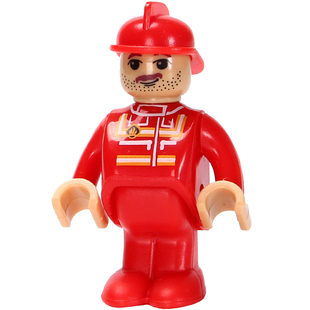 仿真塑料小人轨道场景配件人物模型场景组合玩具散装木制轨道配件