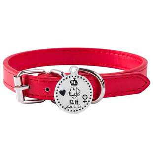 狗狗牌身份牌定制刻字名牌宠物项圈牵引绳防走丢牌猫咪泰迪铃铛