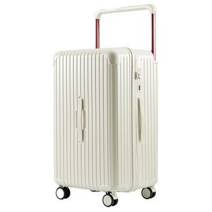 宽拉杆行李箱2025新款女大容量学生密码箱三七分高颜值旅行箱男