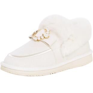 reemoor睿慕集合福利款雪地鞋毛毛靴豆豆女鞋舒适单鞋