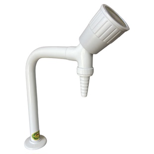 实验室低位单联单口水龙头通风橱柜水咀阀门开关黄铜单水嘴RWD