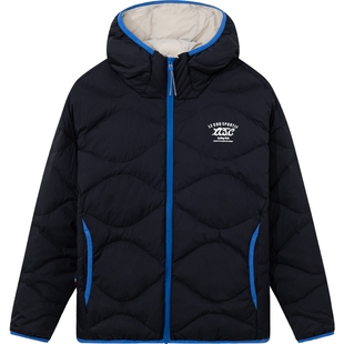 【骑行】乐卡克法国公鸡女款冬季连帽轻薄短款羽绒服外套