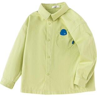 巴拉巴拉童装儿童外套男童上衣新款衣服秋冬装简约纯棉上衣小童潮