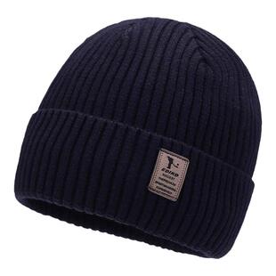 帽子男士秋冬新款防寒针织帽加绒加厚保暖毛线帽棉帽冬季防风冷帽