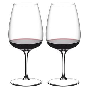 【秒杀】RIEDEL GRAPE赤霞珠黑皮诺通用红酒杯2支装进口结婚礼物