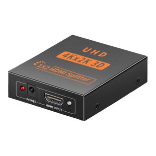 hdmi分配器一分二分线器1进2出视频4k高清一拖二电脑主机显示1分4