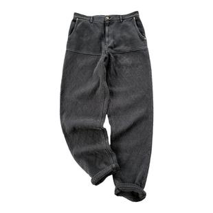 西里布 全棉日系复古剑道长裤 咔叽休闲新品非rrl porter classic