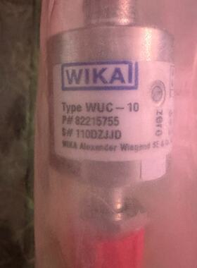 议价-WIKA威卡WUC-10压力传感器