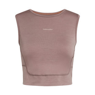 icebreaker美利奴羊毛女125 ZoneKnit运动文胸背心透气跑步户外