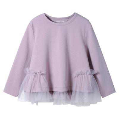 加比瑞女童t恤宽松长袖洋气