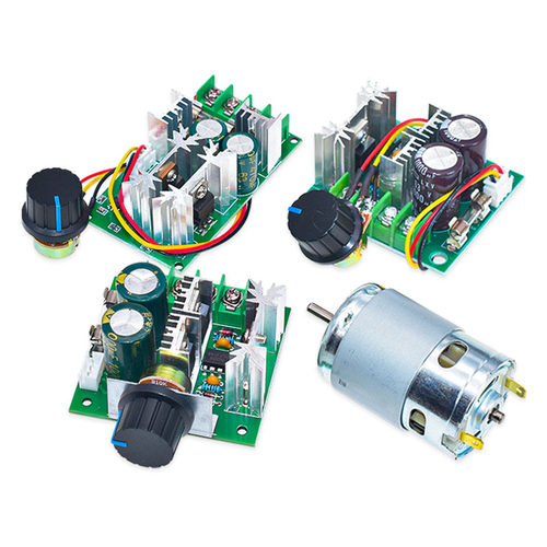 PWM直流电机调速器15A开关马达控制器6V-90V10A-20A 无级变速