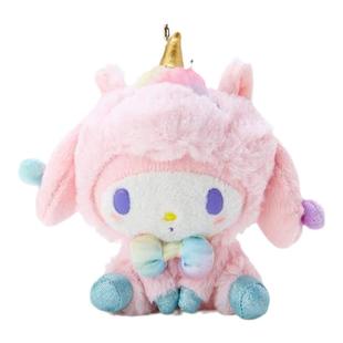 日本三丽鸥周边melody正版独角兽美乐蒂公仔玩偶毛绒包包挂件挂饰