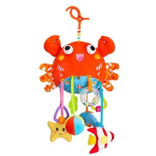 婴儿车挂件玩具车载床吊挂推车风铃悬挂饰0到1岁安全座椅后排摇铃