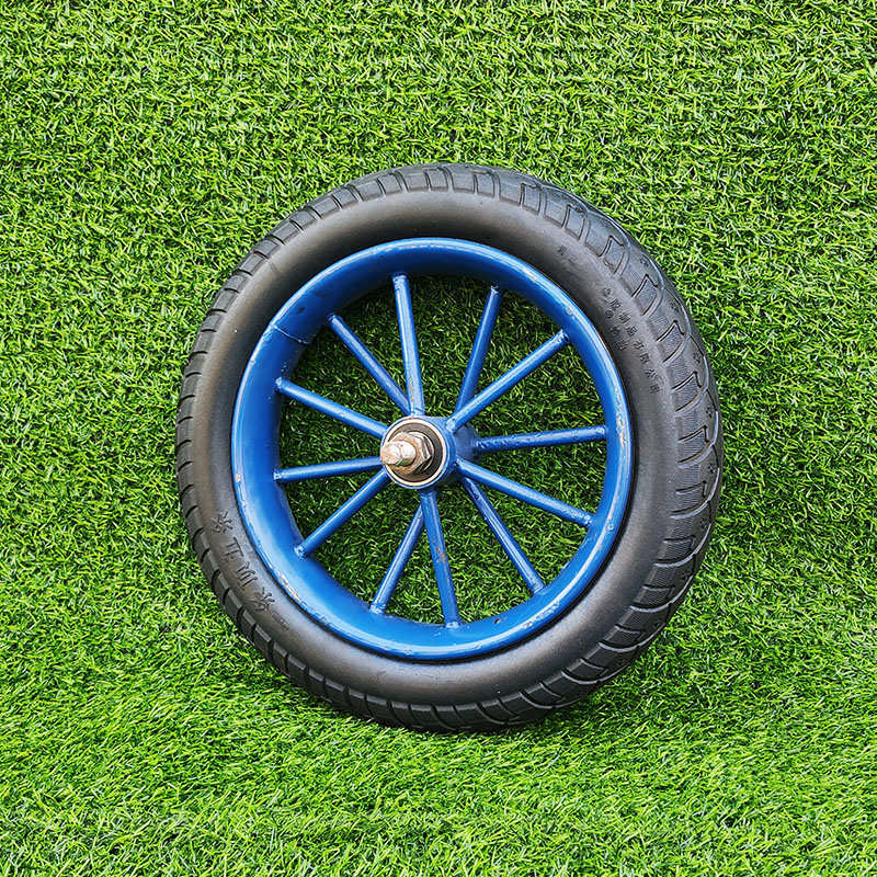 13寸免充气独轮13×2 1/2推车充气轮老虎车小拉车车胎耐磨实心轮