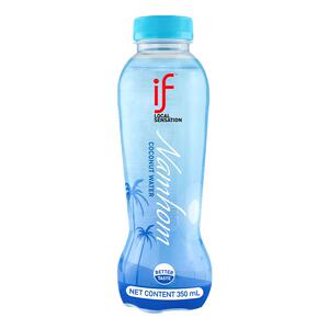 泰国进口if香水椰子水椰青100%椰子汁低糖补充电解质350m*2瓶饮料