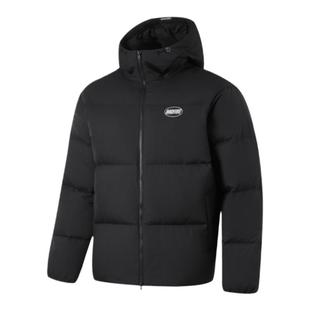 李宁反伍BADFIVE短款短羽绒服男士新款防泼水冬季鸭绒运动服