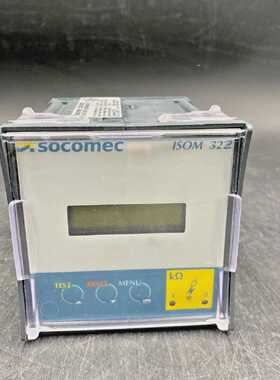 SOCOMEC ISOM 322 ISOM AMD322 INSULATION MONITORING DEVICE