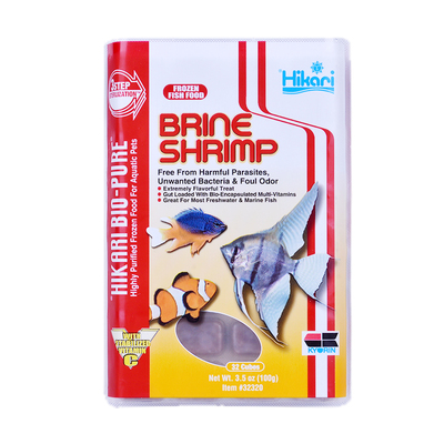 高够力冷冻红虫丰年虾金鱼食饲料