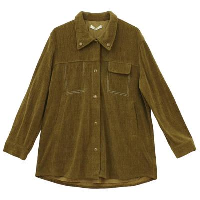 25年秋季新款复古风绒面休闲外套