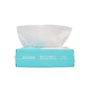 solove米菲干湿两用婴幼儿棉柔巾