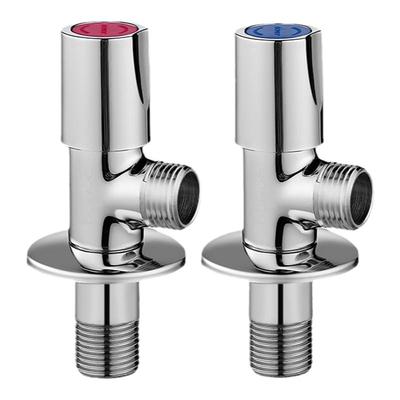 九牧加长角阀三角阀全铜热水器八字阀全铜加厚冷热开关马桶止水阀