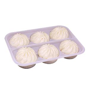 包子打包盒一次性外卖小笼包汤包馒头烧麦专用大包子冷冻带盖分格