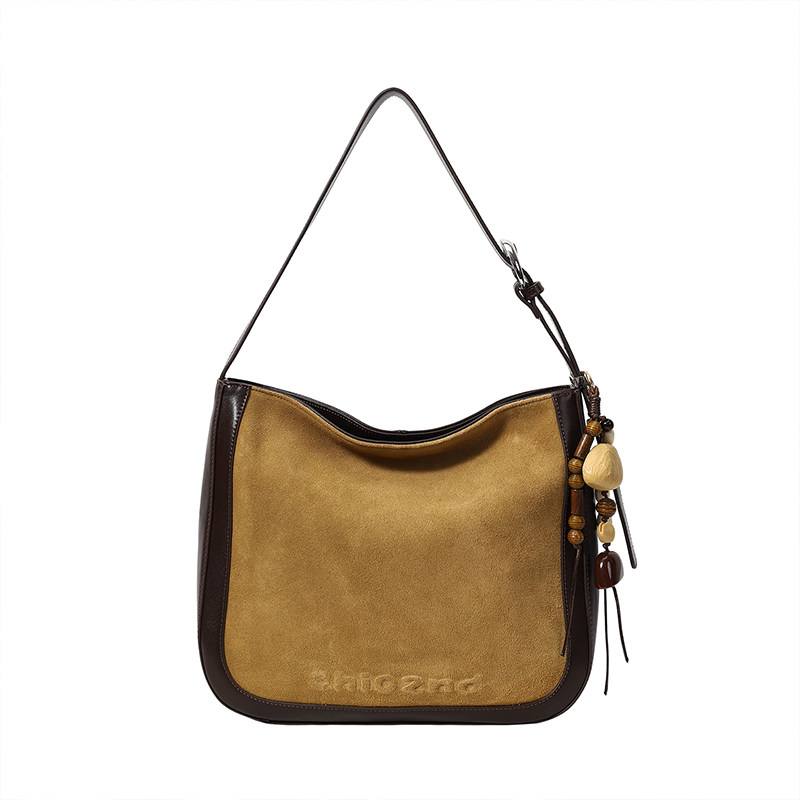 南风Chio2nd Ceir高端系列 真皮 可可醇香托特包包女士单肩斜挎包