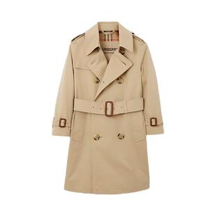 【新年礼物】BURBERRY 女童棉质嘎巴甸Trench风衣80694491