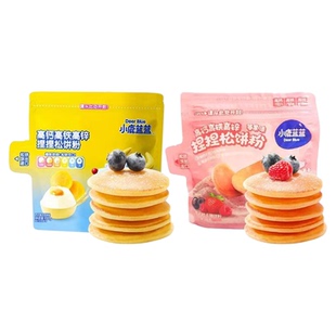小鹿蓝蓝高钙捏捏松饼粉面粉家用早餐宝宝蛋糕粉(送婴儿辅食谱)