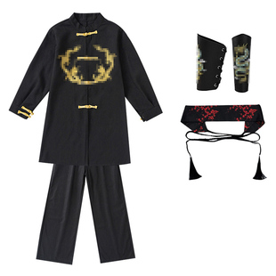 儿童中国风服装元旦演出服女孩合唱服武术表演服古装男童街舞套装