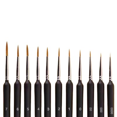 diy彩绘颜料上色勾勒描线笔极细