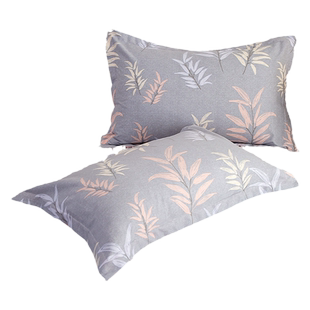 2025新品秋冬磨毛纯棉枕套一对装48X74cm可定制双人大尺寸枕头套