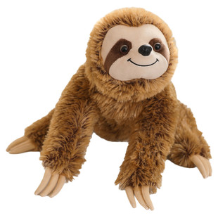 仿真树懒玩偶毛绒玩具公仔动物模型摆件可爱搞笑布娃娃纪念品礼物