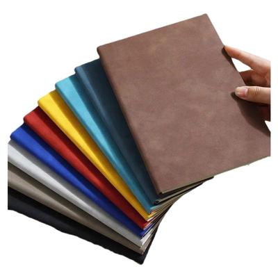 羊巴皮日记空白本简约复古记事本