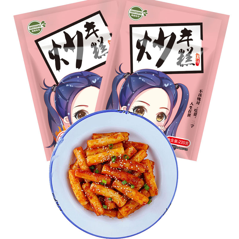 奥斯托马正宗炒年糕甜辣风味韩国