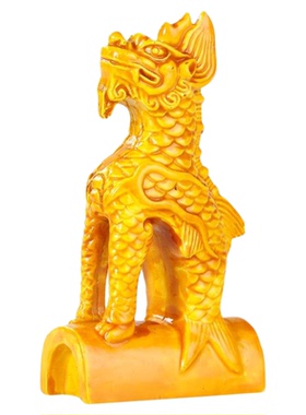 故宫文创屋脊瑞兽装饰摆件中国风祈福桌面创意旅游纪念品造景摆设