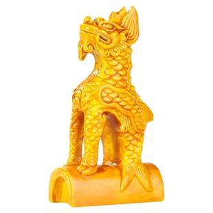 故宫文创屋脊瑞兽装饰摆件中国风祈福桌面创意旅游纪念品造景摆设