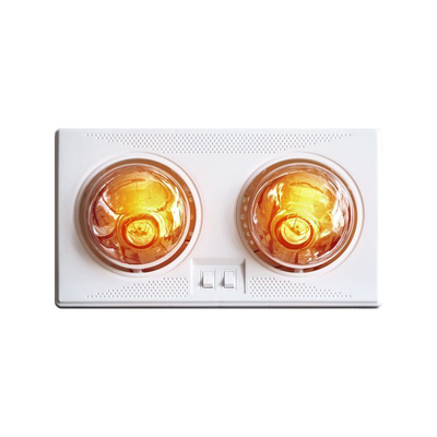 壁挂式浴霸免打孔卫生间浴室取暖加热器灯泡风暖一体新款防爆速热