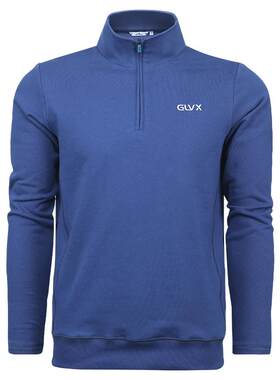 glvx高尔夫服装男21半高领保暖