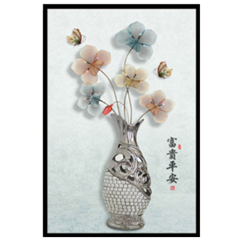 入户玄关装饰画竖版挂画