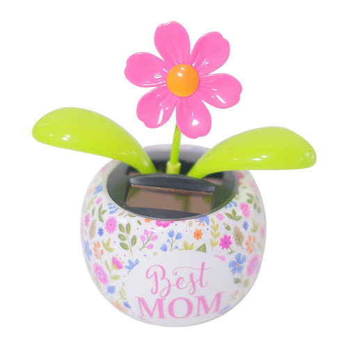 汽车摆件创意小清新太阳能摇头车载中控台摆件车内装饰品大全网红